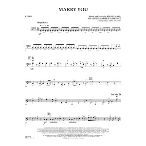Marry You - Cello